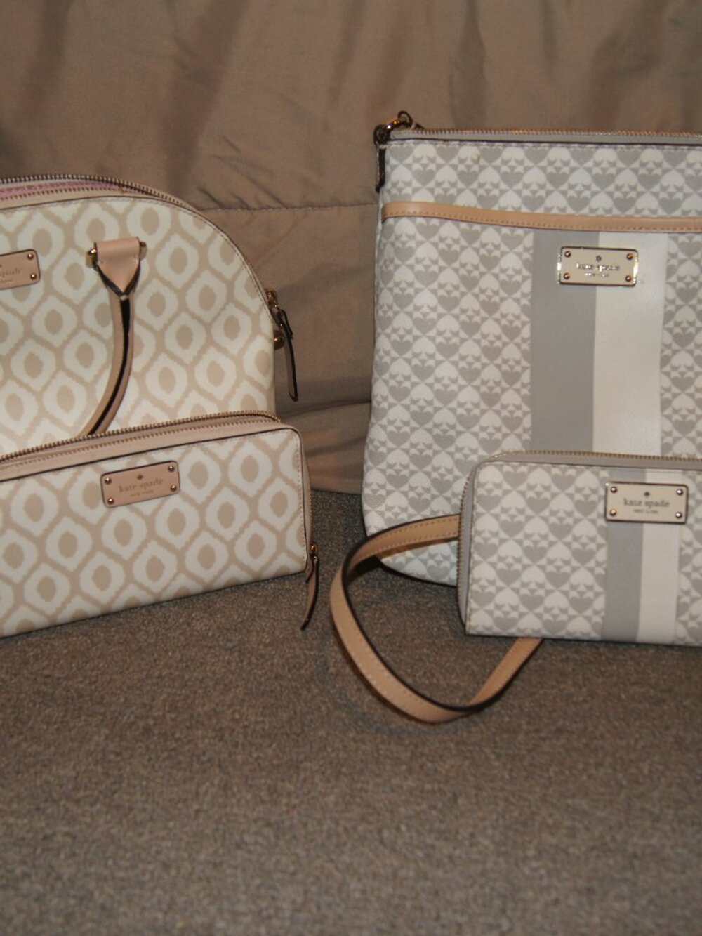 Kate Spade Purse and Matching Wallet -- 2 Sets in this listing